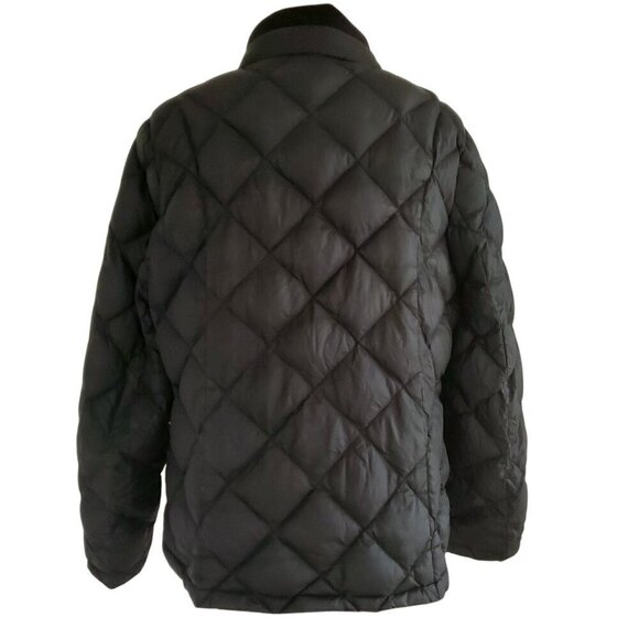 DKNY Down filled Black Puffer Jacket with Zipper Pockets Lightweight Size XL - Picture 2 of 15